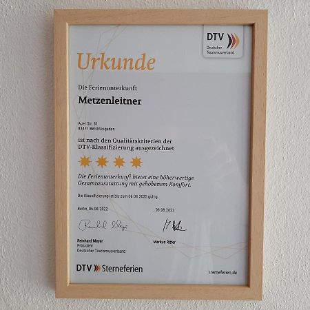 Ferienwohnung Metzenleitner Berchtesgaden Exteriör bild